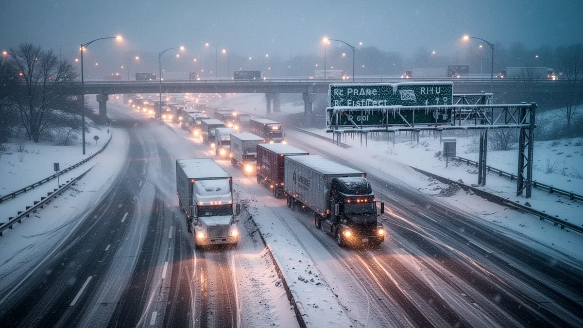 Polarwirbel lähmt Nordamerikas Frachtverkehr - Foto: über boerse-global.de