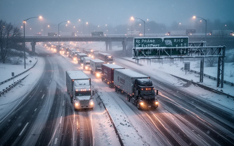 Polarwirbel lähmt Nordamerikas Frachtverkehr - Foto: über boerse-global.de