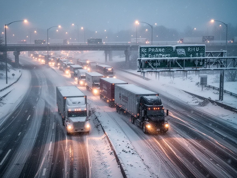 Polarwirbel lähmt Nordamerikas Frachtverkehr - Foto: über boerse-global.de