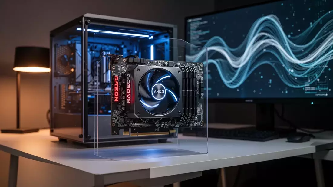 AMD greift mit Radeon-Grafikkarten den KI-Markt an - Bild: über boerse-global.de