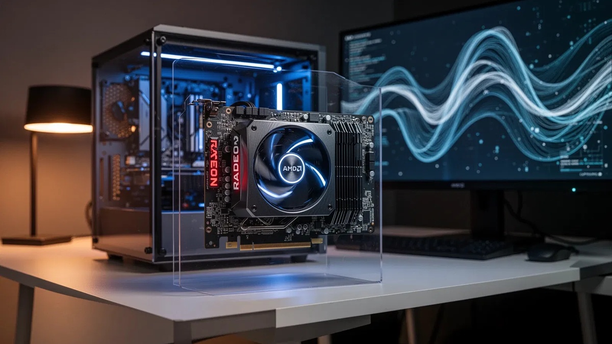 AMD greift mit Radeon-Grafikkarten den KI-Markt an - Foto: über boerse-global.de