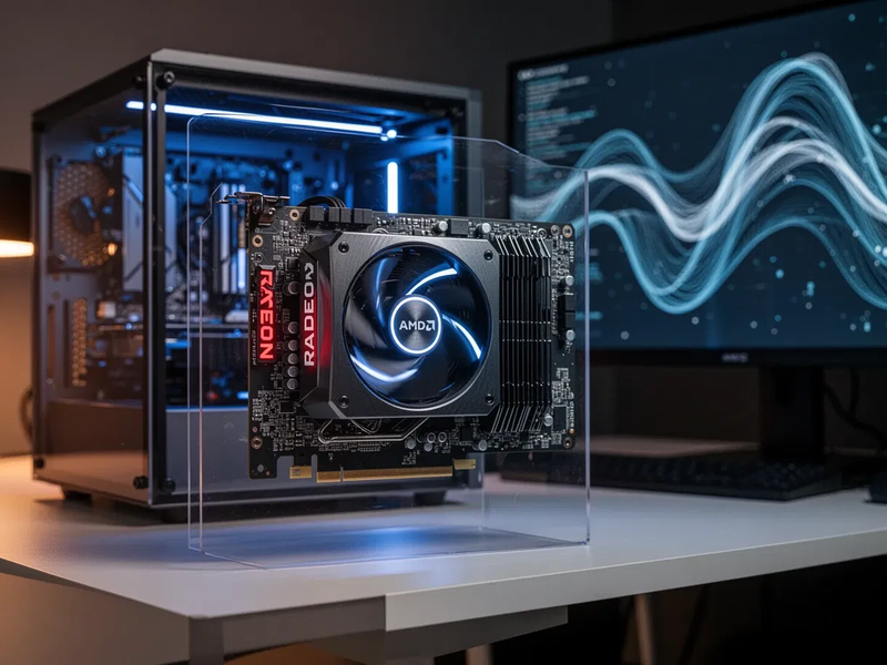 AMD greift mit Radeon-Grafikkarten den KI-Markt an - Foto: über boerse-global.de