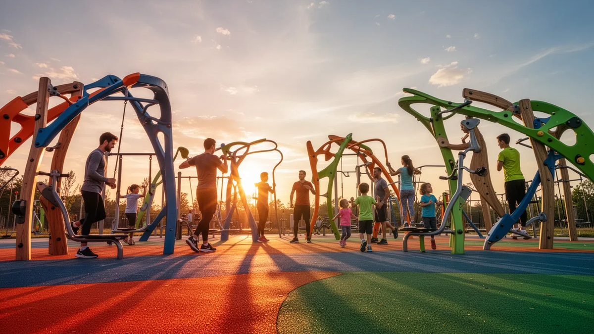 Bewegungslandschaften sollen globale Inaktivitätskrise stoppen - Foto: über boerse-global.de