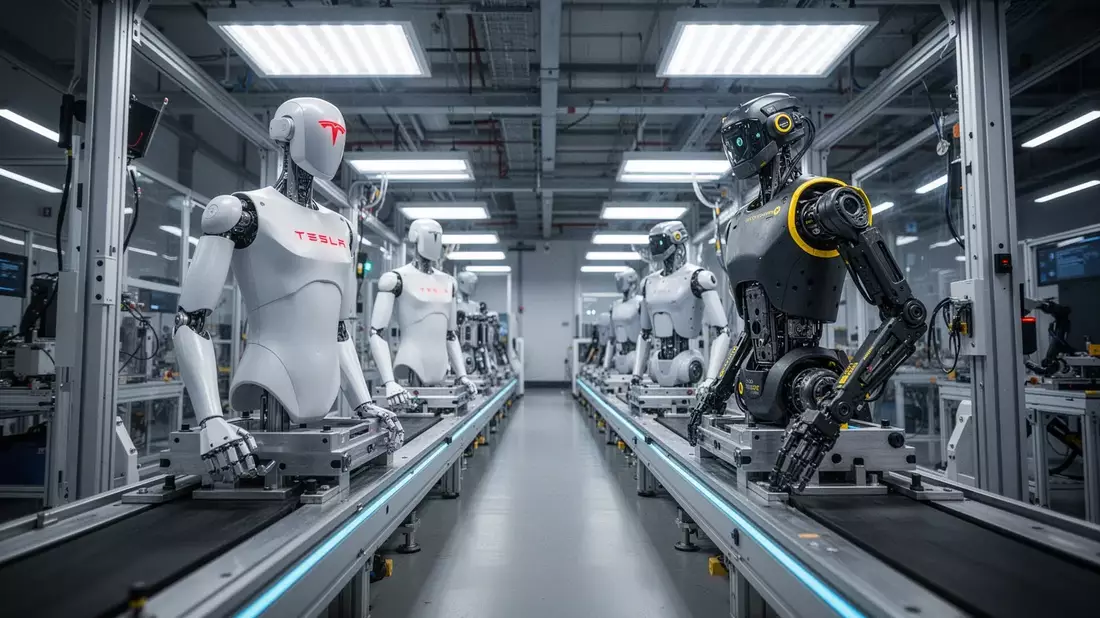 Tesla und Boston Dynamics starten Roboter-Produktion - Bild: über boerse-global.de
