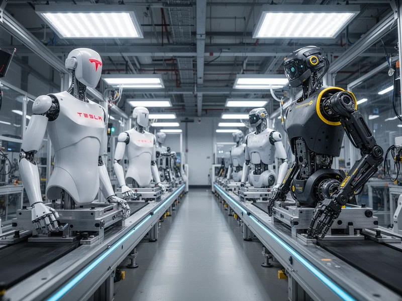 Tesla und Boston Dynamics starten Roboter-Produktion - Foto: über boerse-global.de