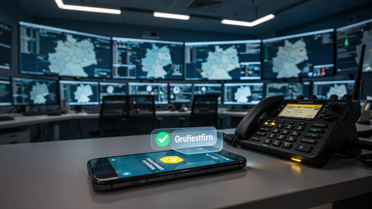 Warntag: Erstmals Entwarnung per Handy getestet - Foto: über boerse-global.de