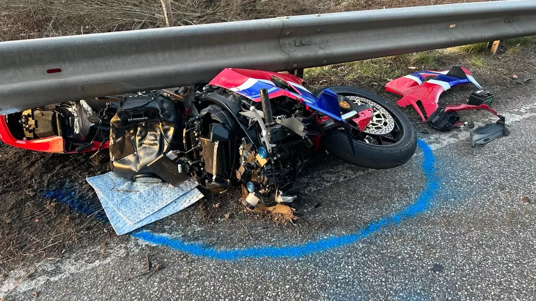 POL-PILAN: Verkehrsunfall mit schwerverletztem Motorradfahrer - Bild: presseportal.de