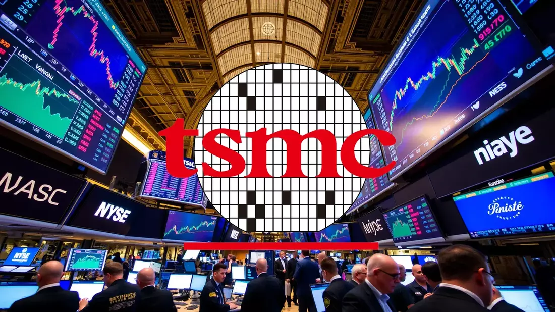 TSMC: Una revisión a la baja en un contexto de cifras históricas Illustration mit AI erstellt übermittelt durch boerse-global.de