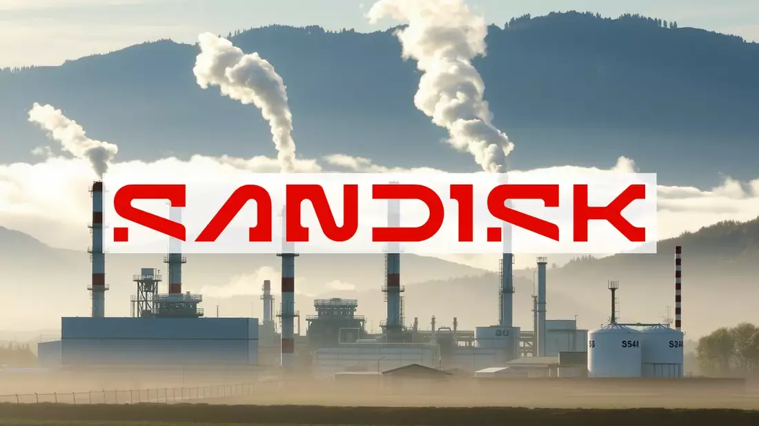SanDisk: El fabricante de memoria que capitaliza la escasez global Illustration mit AI erstellt übermittelt durch boerse-global.de