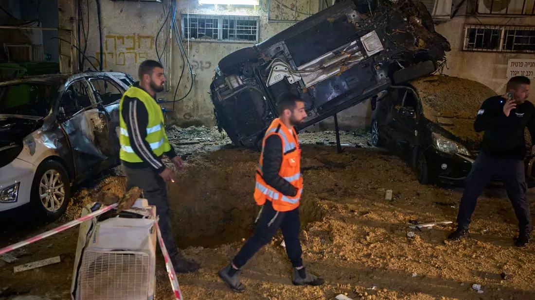 Israel sieht sich weiter Beschuss aus dem Iran ausgesetzt.    - Bild: Ohad Zwigenberg/AP/dpa
