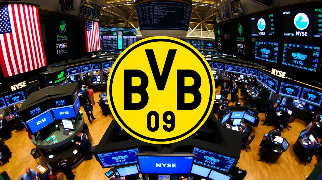 Borussia Dortmund's Financial Outlook Stabilizes with Champions League in Sight Illustration mit AI erstellt übermittelt durch boerse-global.de