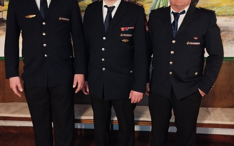 LRA-Ravensburg: Hauptversammlung der Feuerwehrabteilung Wangen-Leupolz Thomas Fischer bleibt Abteilungskommandant, Andreas Wagner ist sein neuer Stellvertreter - Foto: presseportal.de