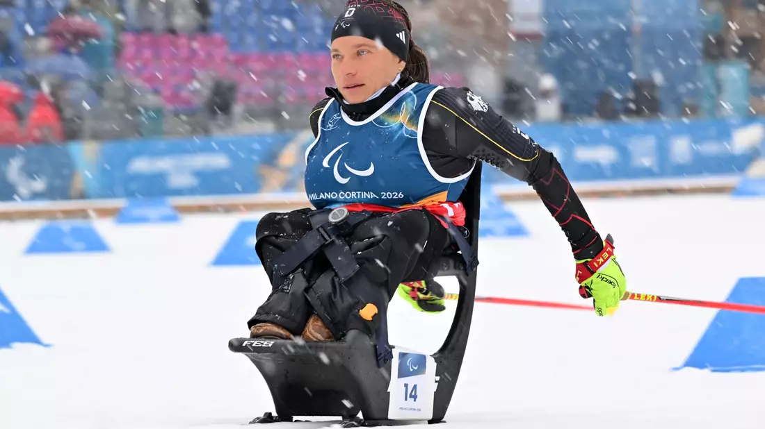 Anja Wicker gewinnt Silber im Langlauf.  - Bild: Martin Schutt/dpa