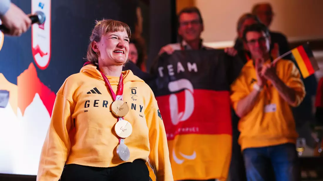 Zweimal Gold und einmal Silber: Anna-Lena Forster. - Bild: Philipp von Ditfurth/dpa