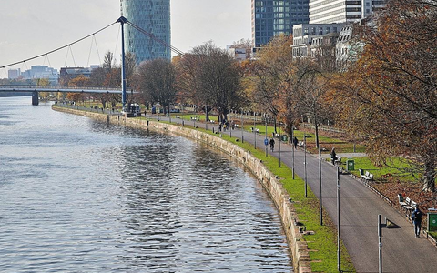 Parkanlage in Frankfurt am Main - Foto: via dts Nachrichtenagentur