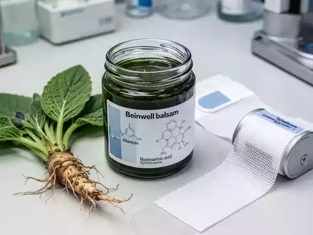 Beinwell-Balsam: Vom Heilkraut zum klinisch geprüften Schmerzmittel - Foto: über boerse-global.de