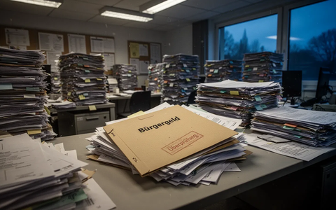 Berliner Jobcenter sitzen auf 631 Millionen Euro Bürgergeld-Schulden - Foto: über boerse-global.de