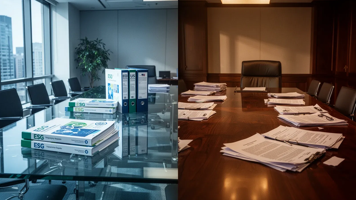 ESG-Kluft: Europa reguliert, USA ziehen sich zurück - Foto: über boerse-global.de