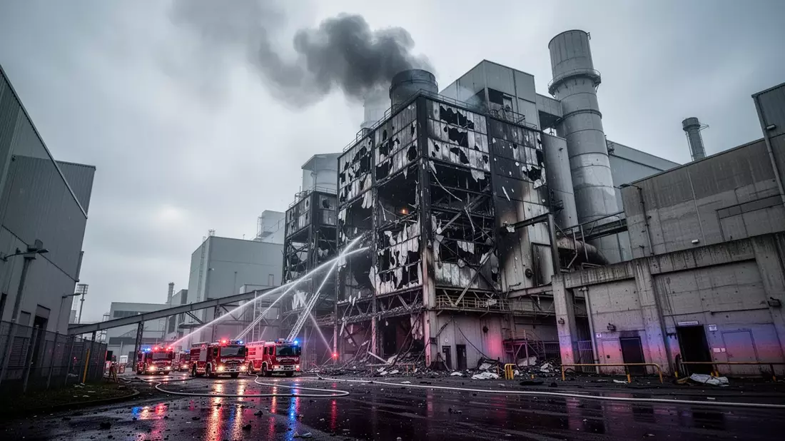 Feuer und Explosion legen Bonner Müllverbrennung lahm - Bild: über boerse-global.de