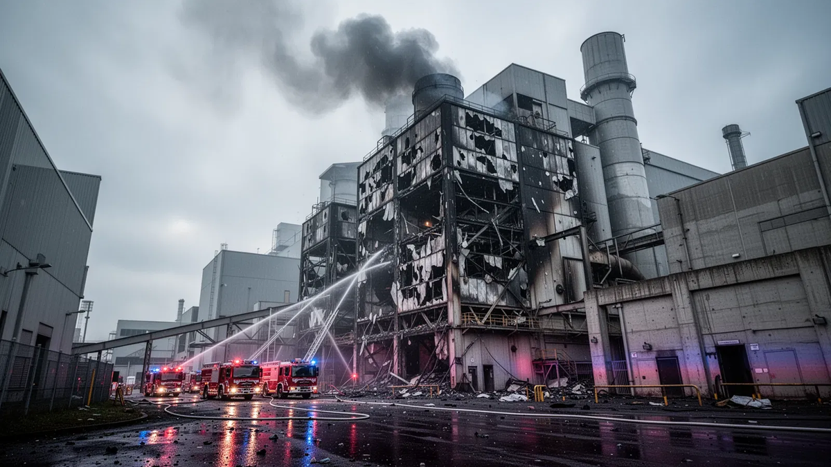 Feuer und Explosion legen Bonner Müllverbrennung lahm - Foto: über boerse-global.de