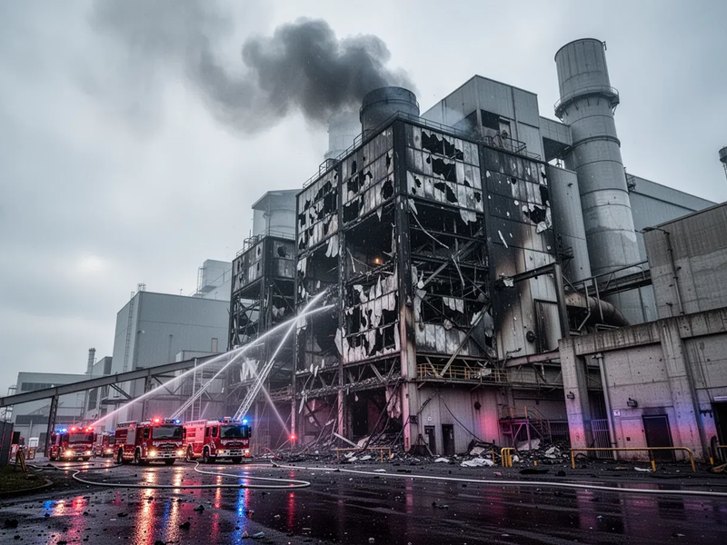 Feuer und Explosion legen Bonner Müllverbrennung lahm - Foto: über boerse-global.de