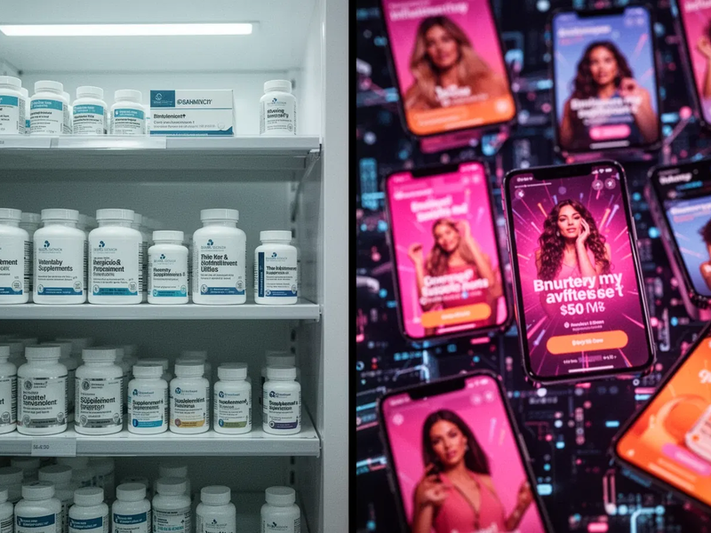 Nahrungsergänzungsmittel: Boomender Markt, digitale Wildwest-Methoden - Foto: über boerse-global.de