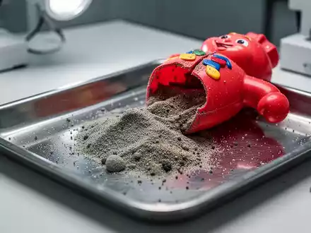 Asbest-Alarm: Giftiger Spielsand in Kinder-Spielzeug entdeckt - Foto: über boerse-global.de