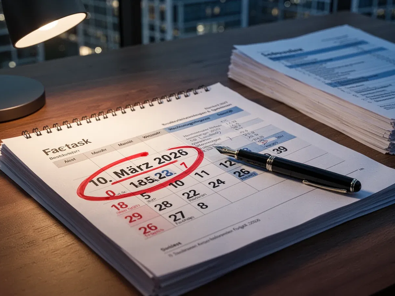 Einkommensteuer-Vorauszahlungen 2026: Termine, Tücken, Tipps - Foto: über boerse-global.de