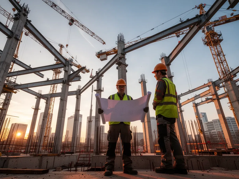 Baugewerbe: Historische Lohnangleichung und Mindestlohn-Anstieg - Foto: über boerse-global.de