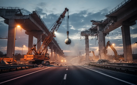 A9: Brückensprengung in Bayreuth beendet, neue Sperrung bei Halle beginnt - Foto: über boerse-global.de