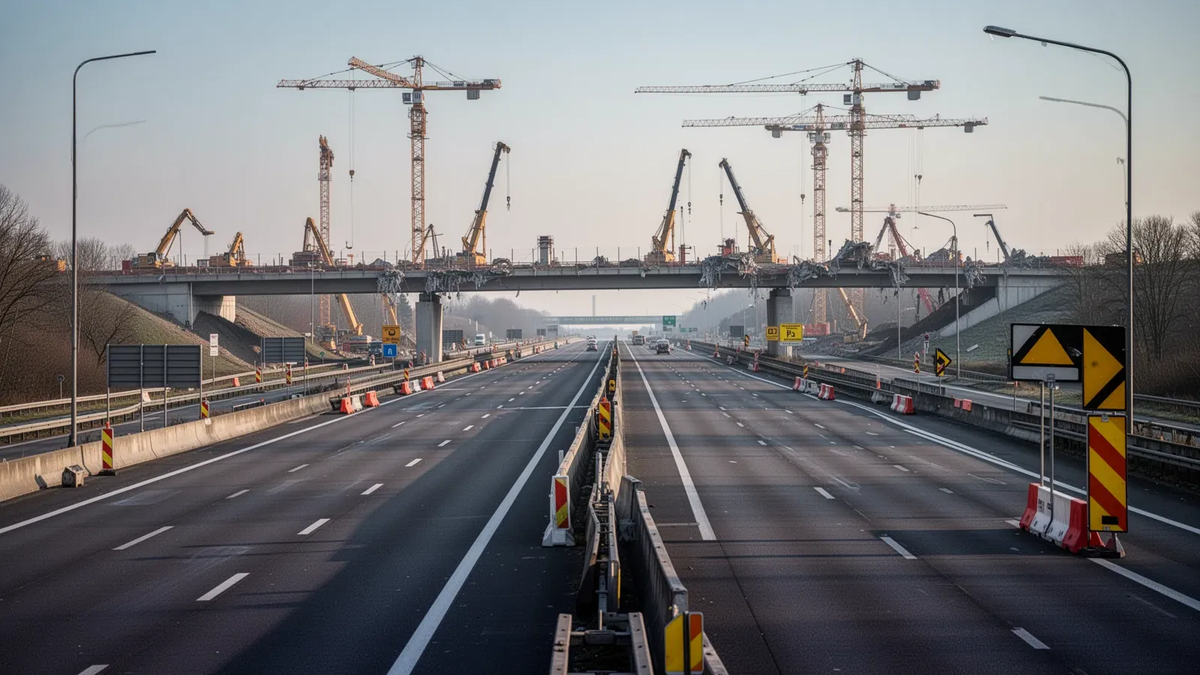 A9: Doppelte Vollsperrung trifft wichtige Nord-Süd-Achse - Foto: über boerse-global.de