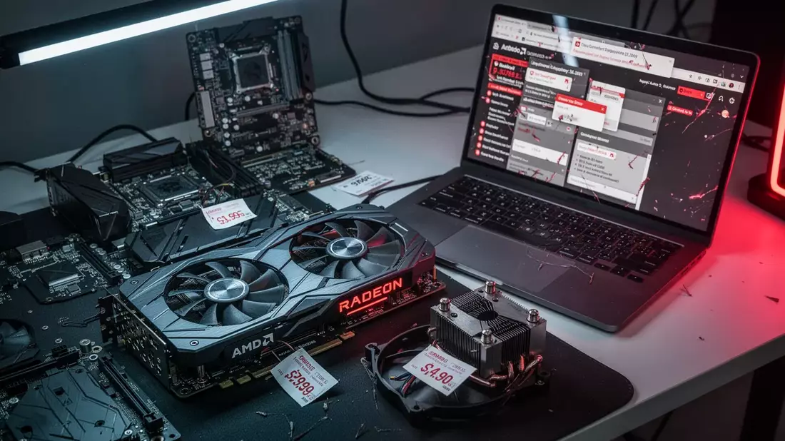 PC-Hardware: Chaos aus Fehlern und Preissprüngen - Bild: über boerse-global.de