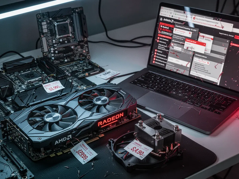 PC-Hardware: Chaos aus Fehlern und Preissprüngen - Foto: über boerse-global.de