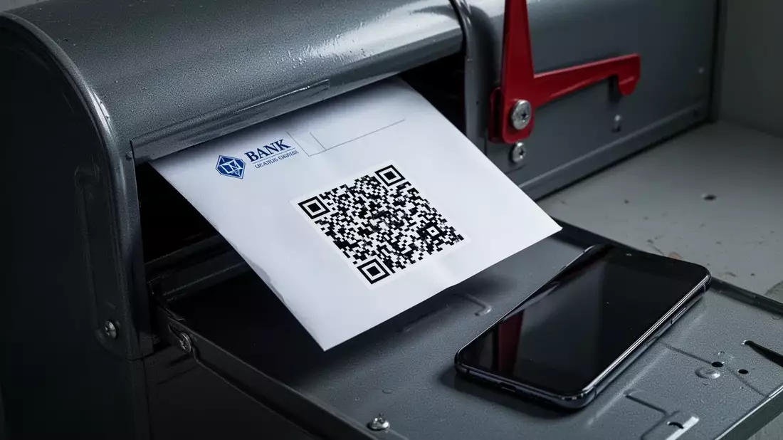 Betrüger schicken QR-Codes per Post an Bankkunden - Bild: über boerse-global.de