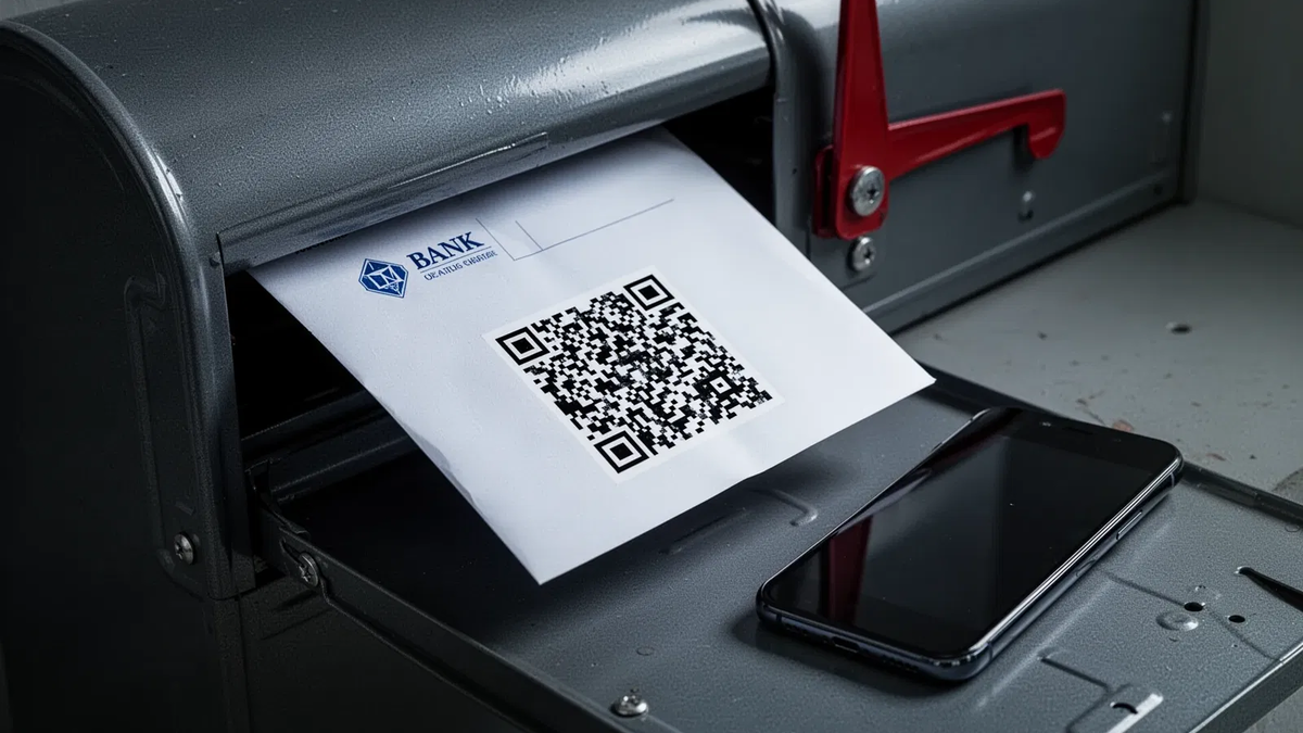 Betrüger schicken QR-Codes per Post an Bankkunden - Foto: über boerse-global.de