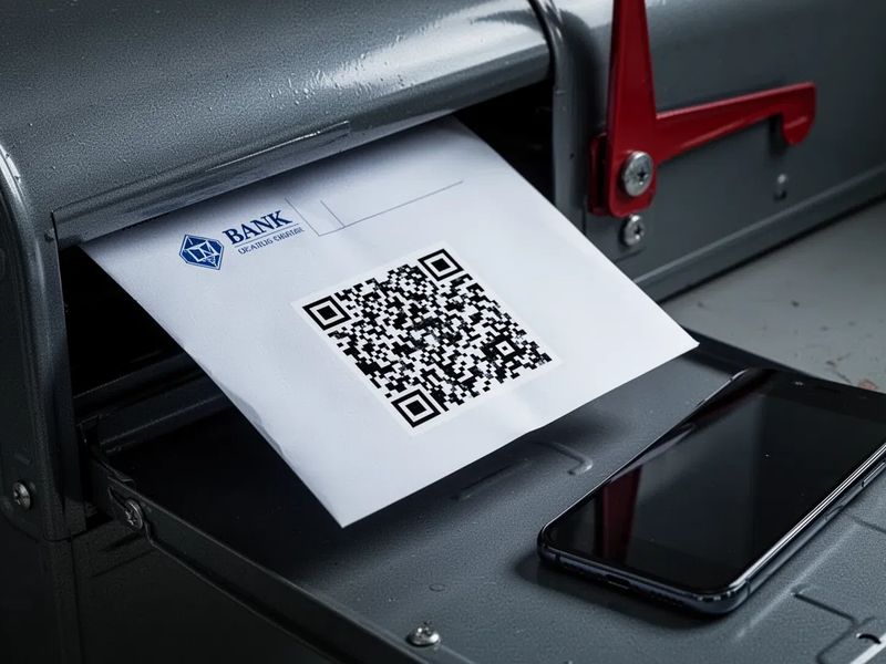 Betrüger schicken QR-Codes per Post an Bankkunden - Foto: über boerse-global.de