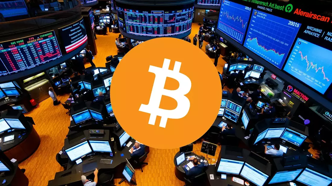 Bitcoin: Krieg trifft Kurs Illustration mit AI erstellt übermittelt durch boerse-global.de