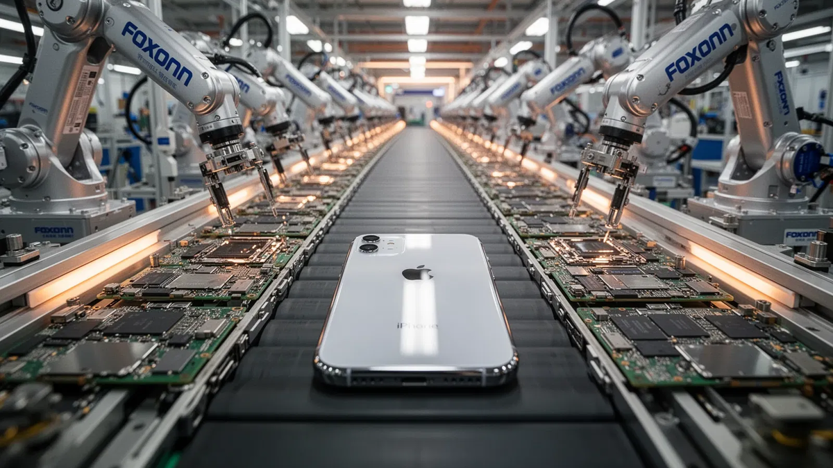 Foxconn verlagert iPhone-Produktion massiv nach Indien - Foto: über boerse-global.de