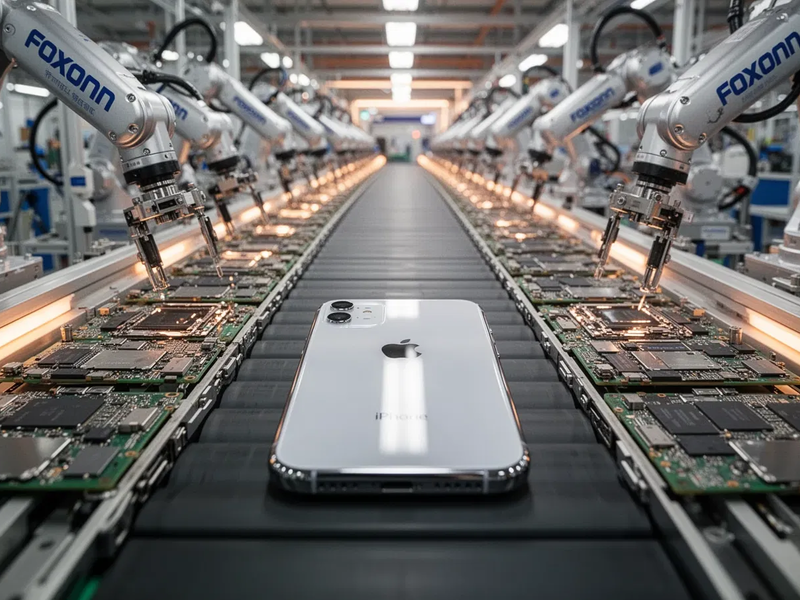 Foxconn verlagert iPhone-Produktion massiv nach Indien - Foto: über boerse-global.de