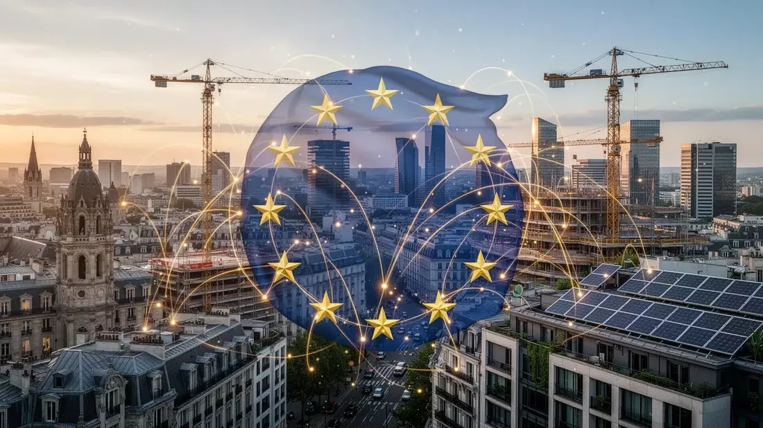 EU-Kommission genehmigt 4,6 Milliarden Euro für Deutschlands Umbau Illustration mit AI erstellt übermittelt durch boerse-global.de