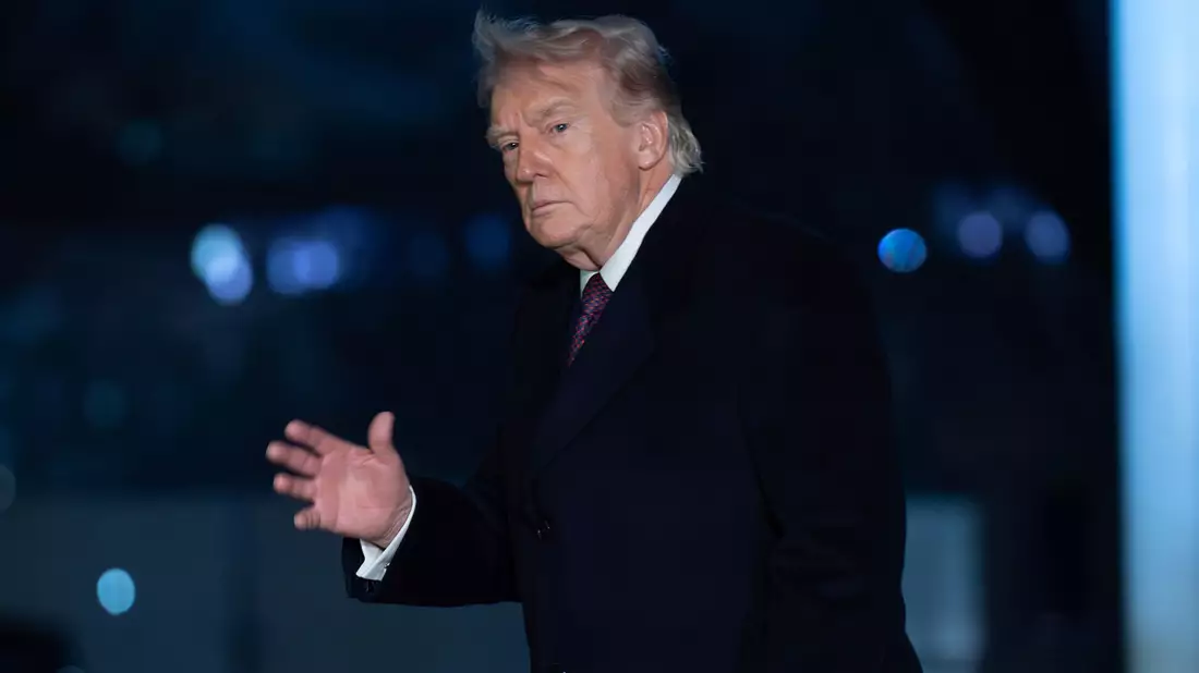 US-Präsident Trump droht den Nato-Verbündeten.  - Bild: Jose Luis Magana/AP/dpa