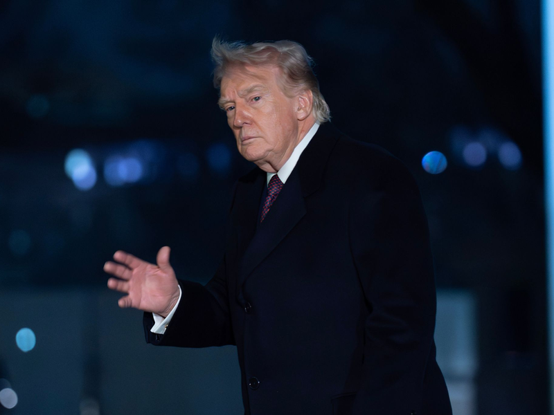 US-Präsident Trump droht den Nato-Verbündeten.  - Foto: Jose Luis Magana/AP/dpa