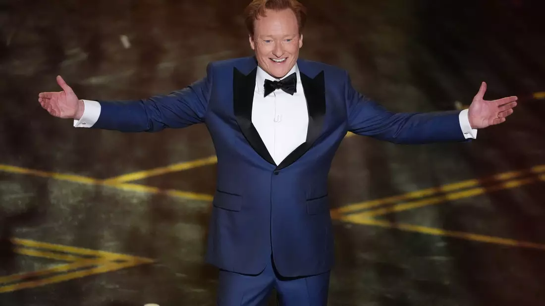 Moderiert wurde die Gala von Conan O'Brien. - Bild: Chris Pizzello/Invision/AP/dpa