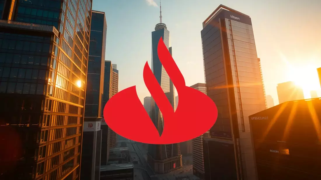 Santander: La paradoja de los beneficios récord y la austeridad impuesta Illustration mit AI erstellt übermittelt durch boerse-global.de
