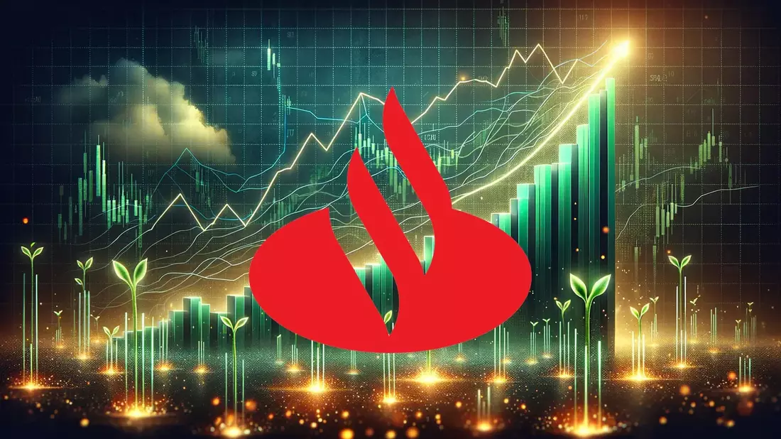 Santander's Dual Reality: Record Profits Fuel Executive Pay as UK Customers Face Cutbacks Illustration mit AI erstellt übermittelt durch boerse-global.de