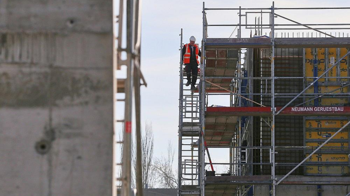 Bauarbeiter auf einer Baustelle (Archiv) - Foto: via dts Nachrichtenagentur