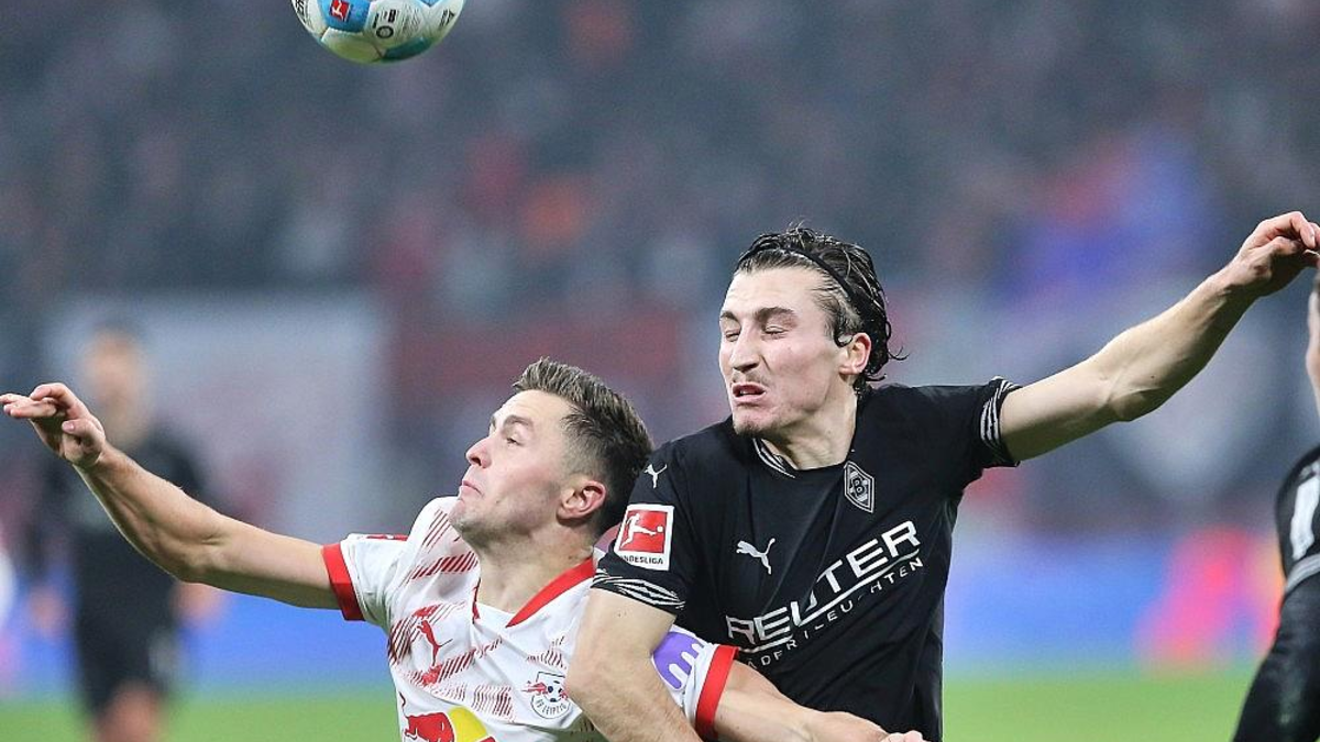 Rocco Reitz im Zweikampf mit RB Leipzigs Christoph Baumgartner (Archiv) - Foto: via dts Nachrichtenagentur