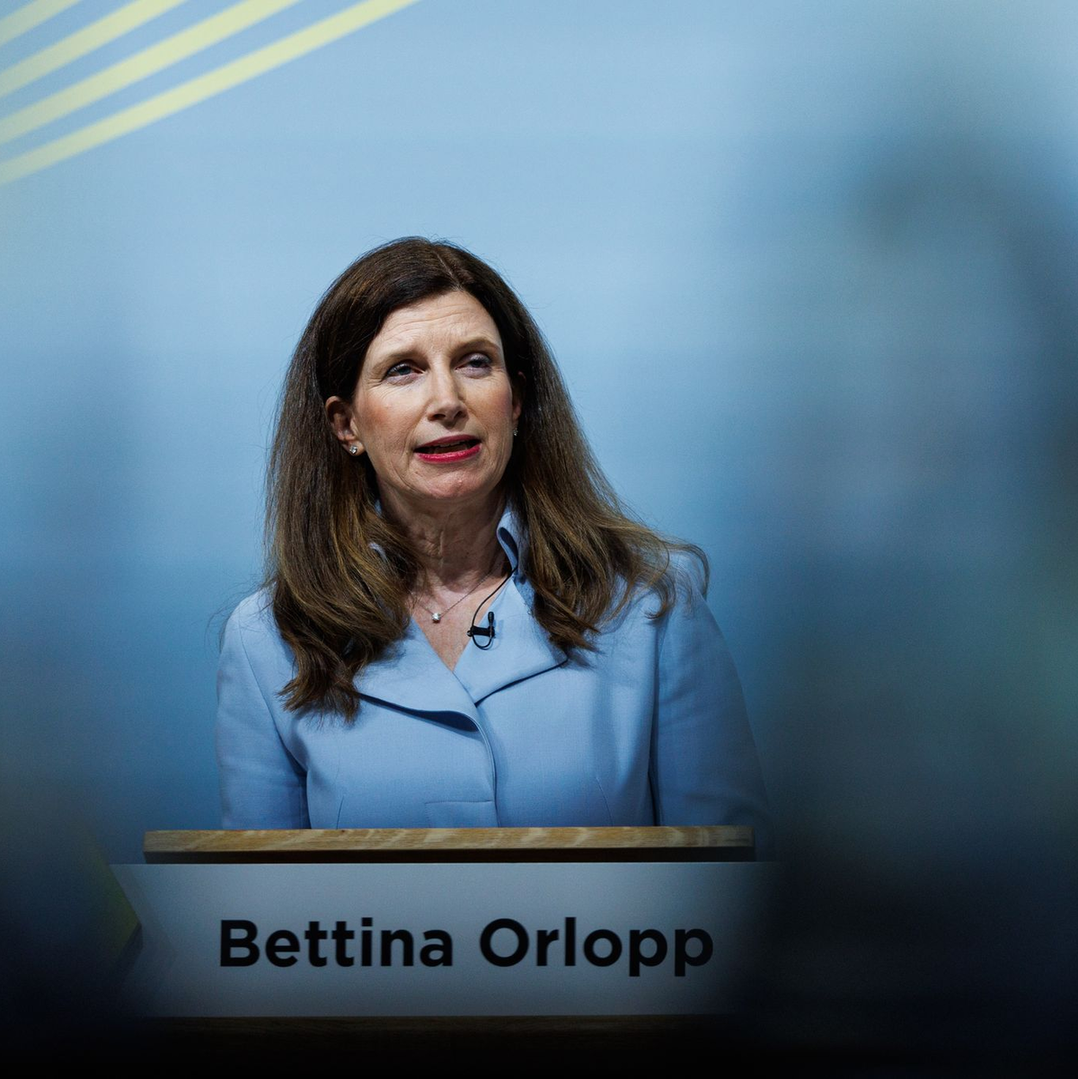 Bettina Orlopp will die Eigenständigkeit der Commerzbank retten. (Archivbild) - Foto: Hannes P Albert/dpa