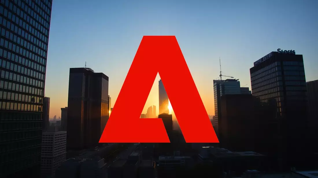 Un Cambio en la Cúpula de Adobe Opaca un Trimestre Excepcional Illustration mit AI erstellt übermittelt durch boerse-global.de