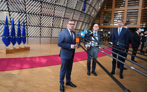 Skeptisch gegenüber Trumps Vorstoß: Außenminister Wadephul. - Foto: Virginia Mayo/AP/dpa
